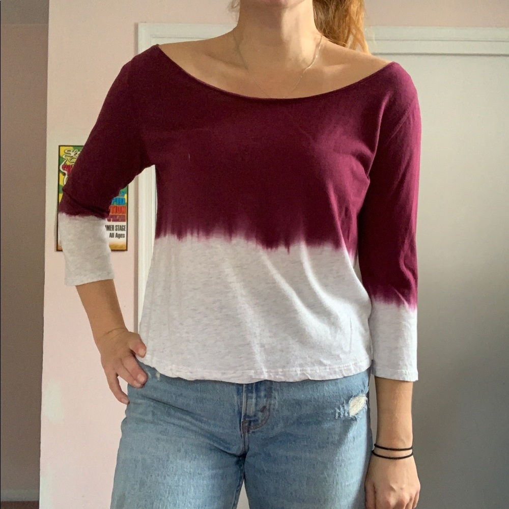 H&M Tie Dye, Dipped Dye Shirt